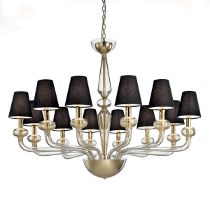 baqlajon-Murano glass chandelier baqlajon-Murano glass chandelier