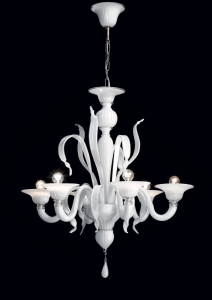 elena-Murano glass chandelier elena-Murano glass chandelier