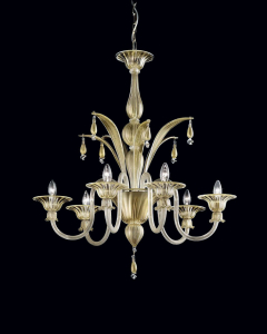 tango-Murano glass chandelier tango-Murano glass chandelier