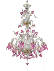 tortelin-Murano glass chandelier tortelin-Murano glass chandelier